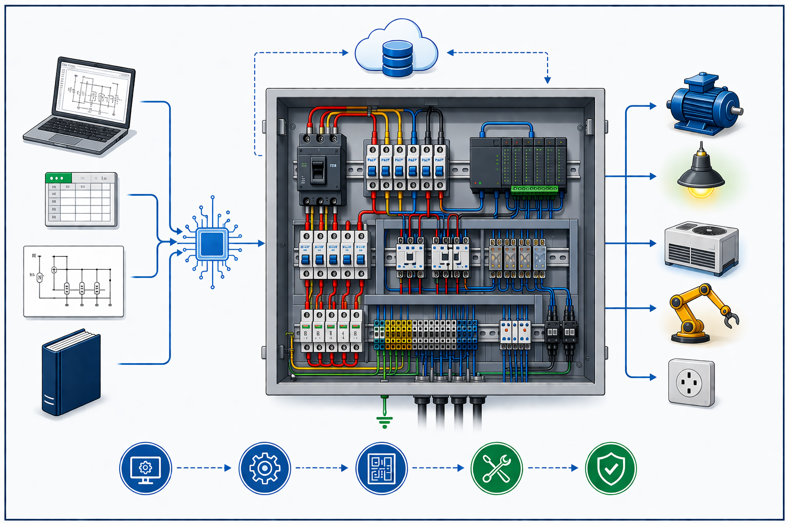 Automated Electrical Panel